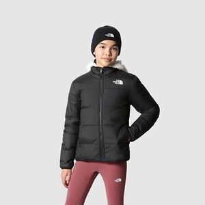 The North Face Girl's Reversible Mossbud Jacket, Girls', Large, Black - Holiday